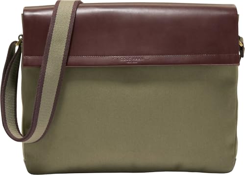 Image of Cole Haan Men's Judson Brushed Twill Messenger