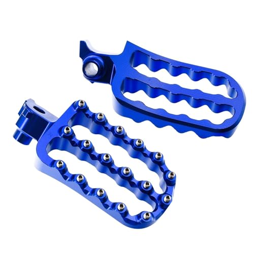 Repose pied moto pour Yamaha T7 robuste en alliage bleu haute performance XTZ 700