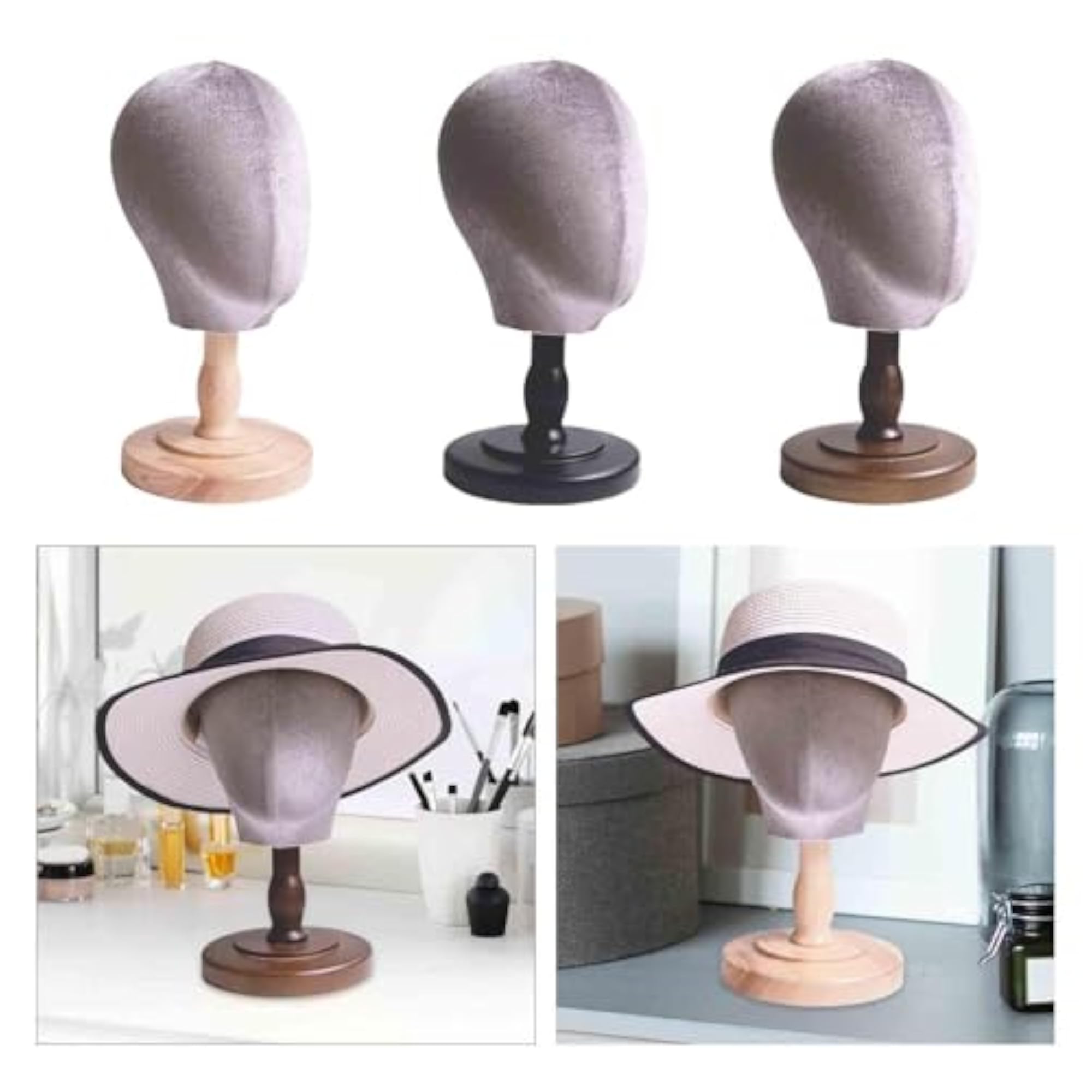 Wigs Head Stand for Cosmetology Hairdressing Training