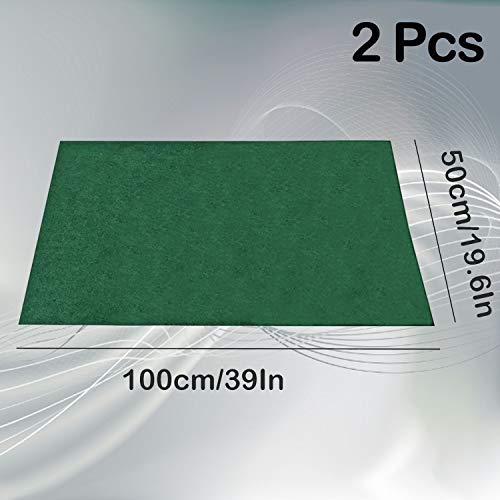 Hercocci 2 Pack Reptile Carpet, 39’’ X 20’’ Terrarium Bedding Substrate Liner Reptile Cage Mat Tank Accessories For Bearded Dragon Lizard Tortoise Leopard Gecko Snake thumb #6
