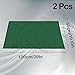 HERCOCCI 2 Pack Reptile Carpet, 39’’ x 20’’ Terrarium Bedding Substrate Liner Reptile Cage Mat Tank Accessories for Bearded Dragon Lizard Tortoise Leopard Gecko Snake (Green)