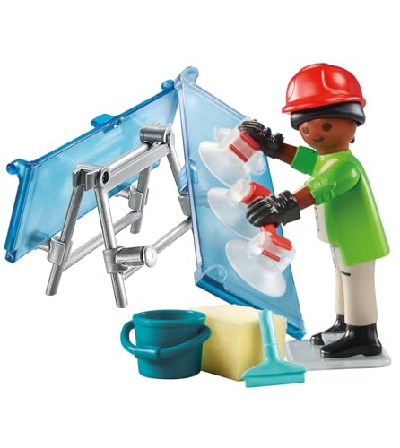 Playmobil 71754 Vitrier Avec Deux Vitres Et Accessoires - vue 4