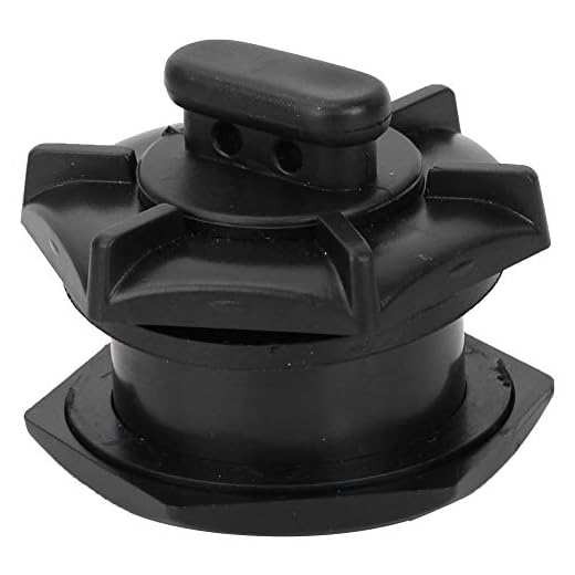 Focket Ablassventil, PVC Kunststoff langlebig Lange Lebensdauer Kajak Ablassventil Boot Ersatz Zubehör für Schlauchboot, Schlauchboot Fischerboot (schwarz)