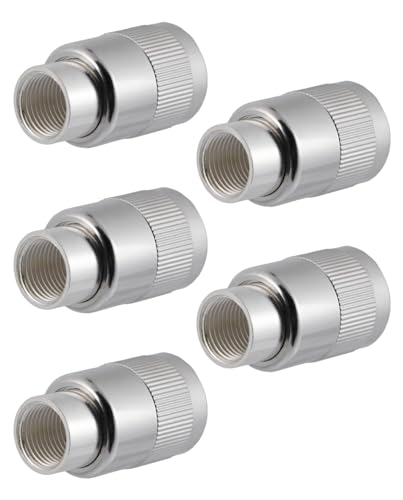 Vecys 5PCS PL259 UHF Male Connectors 50 Ohm PL259 Male Plug Crimp RF Coax Connector Adapter for RG-213 VLMR-400 RG8 RG59 Low Loss Coax Cable - Image 3