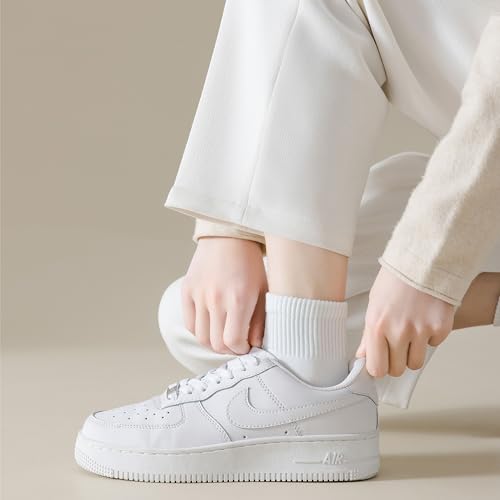 Image of MAGIARTE Womens Mini Crew Ankle Socks Athletic Casual Cotton Socks for Women