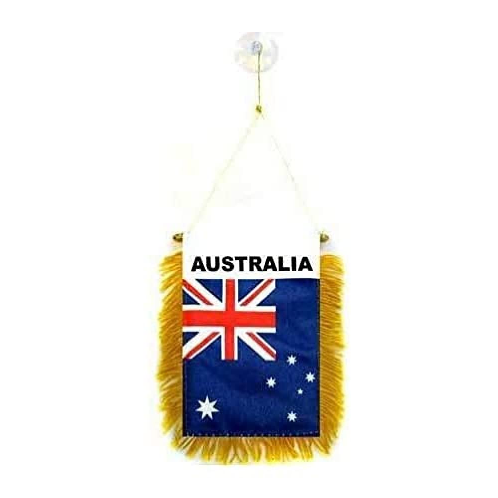 AZ FLAG Australia Pennant 4x6 in 100D Polyester Suction Cup