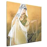 絵画 フレーム装飾画 石井林響 霊泉 キャンバスアート アートパネル 壁画 壁掛け 絵 モダンアート 版画 壁飾り 世界の名画 ポスター 40x40cm