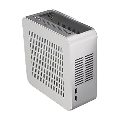Mini ITX Computer Case, Desktop Case Gaming PC Case for Home Video Computers, Hotel Computers, Self Service Terminals, Good Heat Dissipation