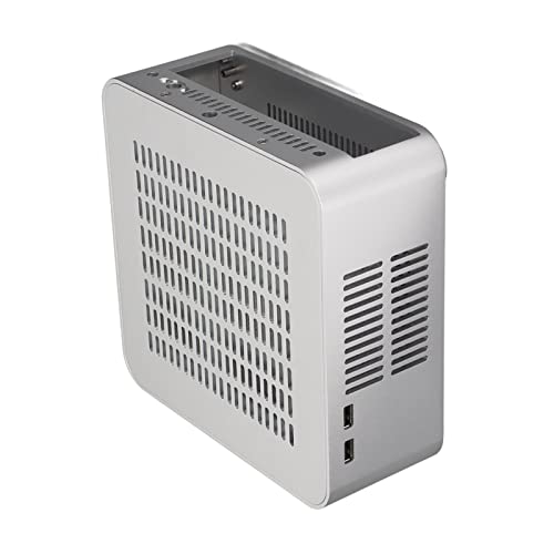 Gabinete para PC Mini ITX, gabinete de escritorio para PC gaming, computadoras para video en casa, computadoras para hoteles y terminales de autoservicio, buena disipación de calor miniatura 5