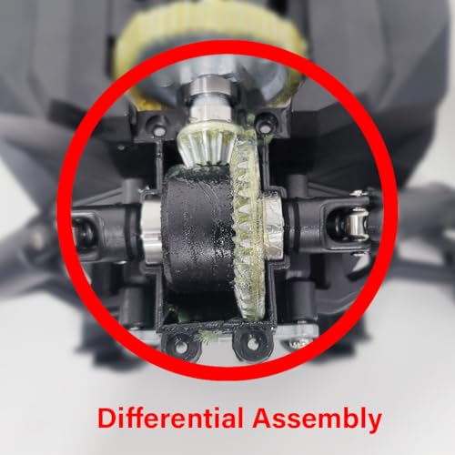 Image of Mirana Spectre 4WD Accessories - Compatible only with The Spectre 4WD Hobby Grade RC Car Toy (Differential Assembly)