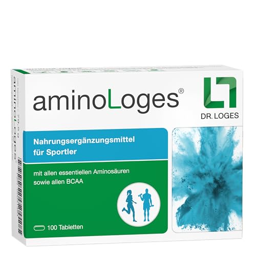 aminoLoges® - 100 Tabletten - Spezialkombination aller BCAA und weiterer sport-relevanter Aminosäuren