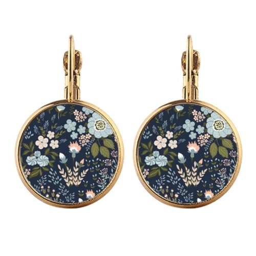 Boucles d'oreilles pendantes à clipser fleur : finis les lobes douloureux