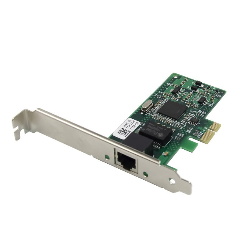 Image of Gigabit Ethernet PCIe Card - Internal 10 /100 /1000Mbps Network Adapter for Desktop PC, Intel 9301CT Chipset, Reliable Wired Internet Upgrade, Low Profile & Standard Bracket Included