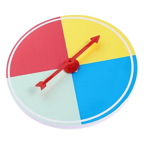 NAMOARLY Party Prize Wheel Game Rotatable DIY Lightweight Raffle Turntable for Fun Games Interactive Props for Events and Adults Design