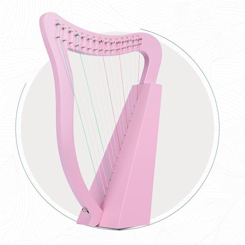 YUAXIA (ANVA) G }zKj[ RT[g MO |[^u 15/16/19g[ bvn[v `[iu ^ y ȒPɊwׂ x CA[n[v D w(15 strings - pink)