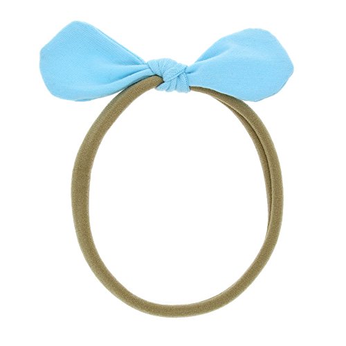 Yukong Baby Nylon headbands, Turban Knotted Girls Hairband Super Soft Stretchy Hair Wrap for Newborn Toddle Childrens