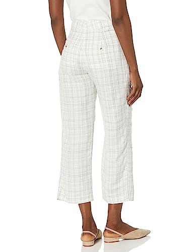 Club Monaco Women's Plaid Linen Pant2