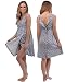 Baby Be Mine 3 in 1 Labor/Delivery/Nursing Gown Maternity (S/M, Gray Polka Dot)