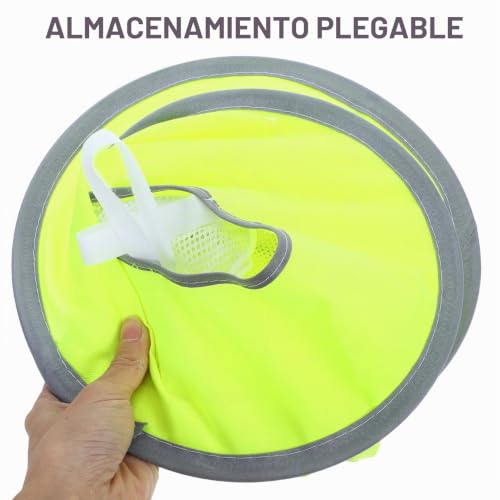 Miniatura 2 de Anneome Sombrero Duro Parasol Para Casco De Seguridad Con Visera De Ala Completa Y Protector Solar Reflectante Para Trabajos Al Aire Libre Y Construcción