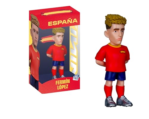MINIX – Football Stars – Coppa del Mondo – Spagna – Lopez – Personaggio da collezione 12 cm