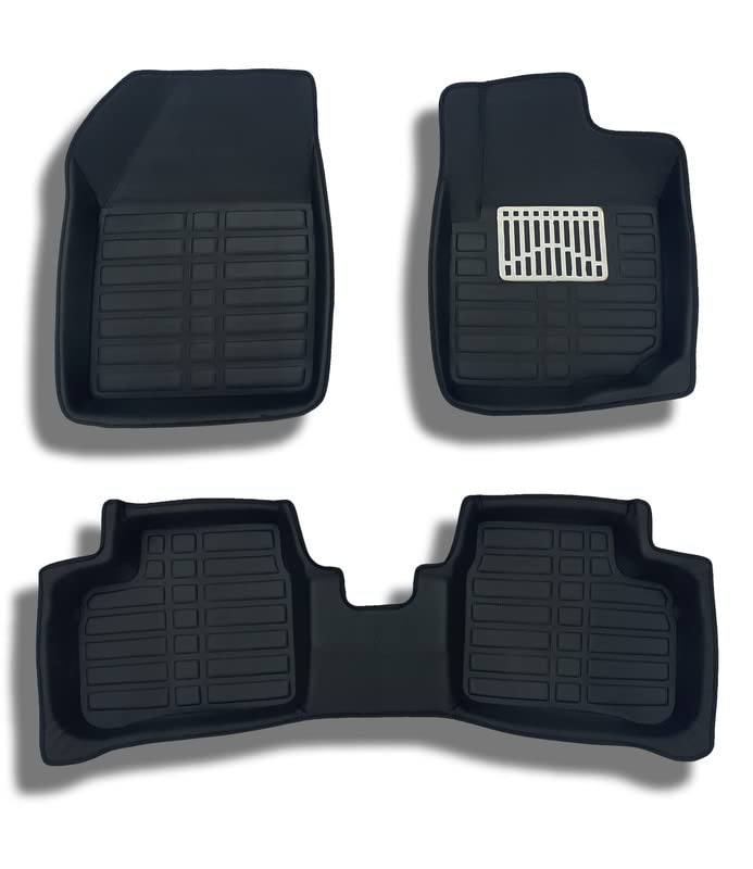 Image of 4D Black Car Mat for XUV 300