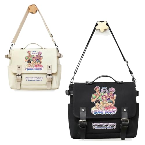 [Hemirui] K-POP ガールズ！周辺 片肩 ショルダーバッグ 肩掛けバッグ デーモン・ハンターズ 斜めがけバッグ ファッション かわいい ズックかばん コンパクト 創意 通勤 便利 (B) [並行輸入品]