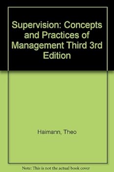 Paperback Supervision: Concepts and Practices of Management Third 3rd Edition Book