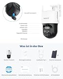 Reolink 4K PTZ Camera Exterieur sans Fil, Suivi & Zoom 8X Auto, TrackMix - 11