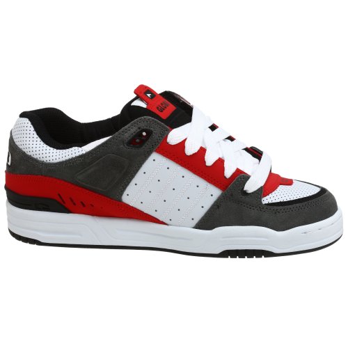 Image of Globe Men's Fusion Sneaker,Charcoal /True Red,14 M US