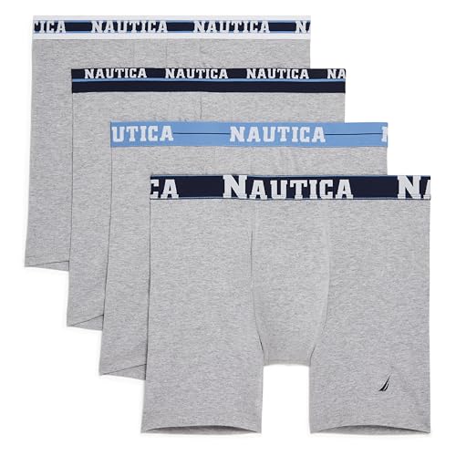 Nautica Men's 4 Pack Limited Edition Stretch Boxer Briefs