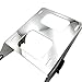 HTTMT LR11- Chrome Detachable Two Up Tour Pak Pack Mounting Luggage Rack Compatible with Harley Touring Road King Street Glide Road Glide 2014-2016
