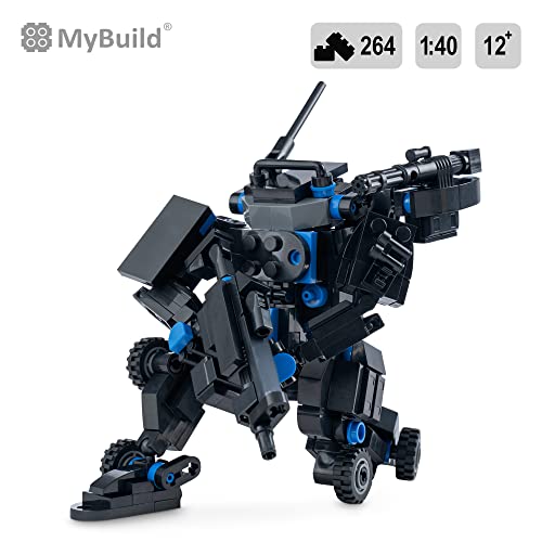 Mybuild Mecha Frame Armed Forces Stryker 5022 Black Armor Robot Blocks Toy Building Bricks Collection For Children To Adult Action Model Mech Set For Fans Of Age 12+ #TOP1