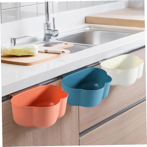 Caneca colgante para basura de cocina color blanco miniatura 7