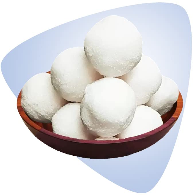 Image of Nature Link Mishri Ola Laddu | Sugar Candy Balls (Organic Pure Natural) 200g