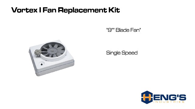 Amazon.com: Heng's 90043-CR Replacement Vortex I Fan : Automotive