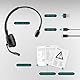 EPOS SDW 30 HS DECT-Headset - Herausragende Klangqualität, Drahtlose Bürokommunikation, Sichere DECT-Technologie, Multi-Geräte-Konnektivität, Ganztägiger