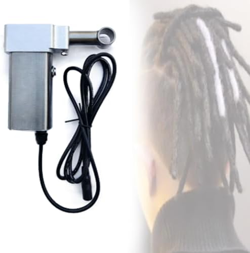 Electric Dreadlock Machine Kit for DIY Braid Hair Extensions - Crochet Twisting & Braiding Tool for Locs - Adjustable 6-16mm Size, Easy to Use Dreadlock Maker