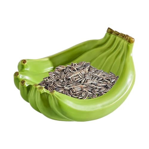 Plateau à fruits en céramique, plateau décoratif en céramique en forme de banane, plateau à bijoux coloré, assiette amusante pour fruits secs, support de fruits en céramique réutilisable pour la