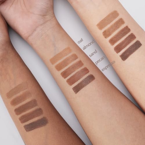 Image of Ruby's Organics OneStick Lipstick for Women - Sculpt, Lip and Cheek Contour Crayon, Matte Finish, Lip Makeup - Enriched with Antioxidants and Vitamins, Chemical Free - Almond