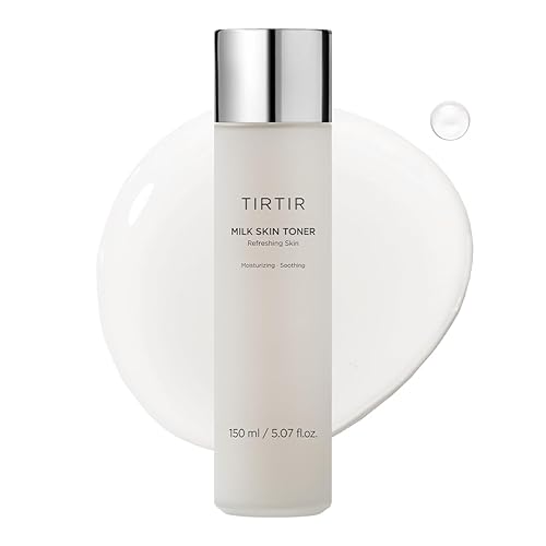 TIRTIR Milk Skin Rice Toner - Deep Moisturizing, Hydrating and Refreshing for face, Niacinamide, Ceramide, Rice Bran Extract, Nature-Oriented Ingredients, Korean Skin Care, Vegan, 150ml / 5.07 fl.oz. - Original - 5.07 Fl Oz (Pack of 1)