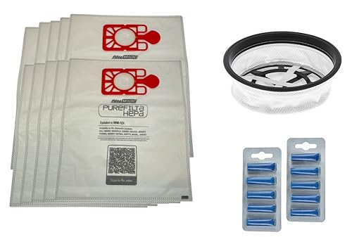 FiltaMagic Compatible Numatic Henry & Hetty Compact 160 Series HVR160 HET160 HEPA Vacuum Cleaner Bags x10 with 11 Filter Kit