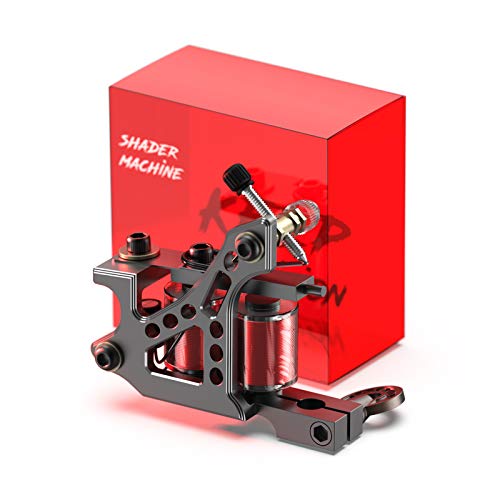 Stigma M321 Tattoo Machine Cnc Carved From Italy Handmade Tattoo Coil Machine Gun 12 Wrap Coils cover
