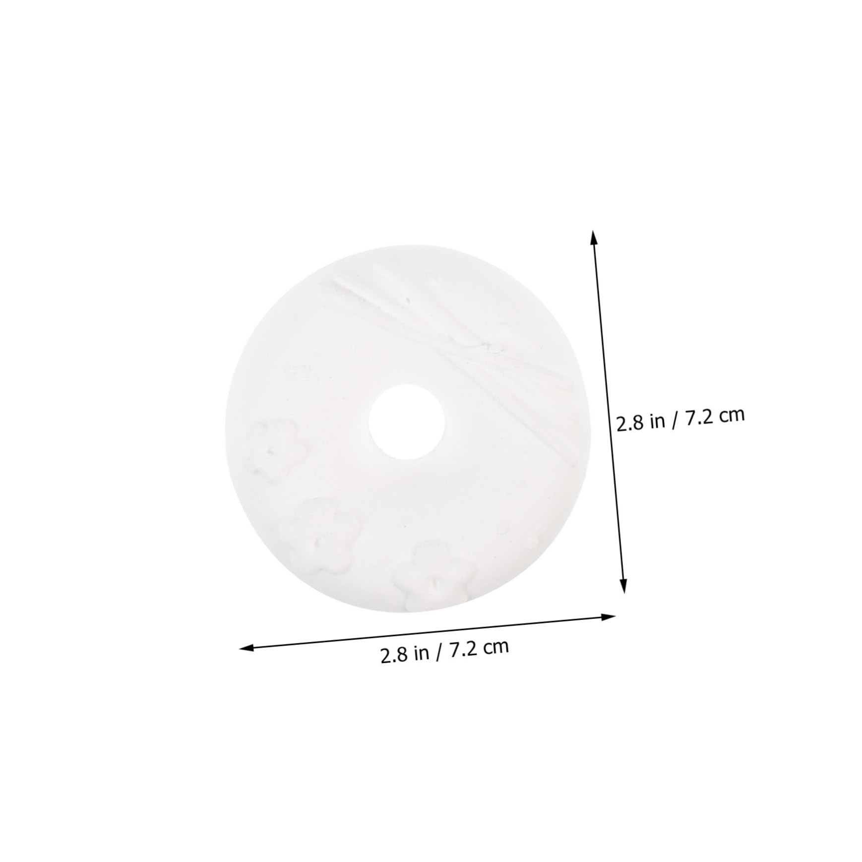 BESPORTBLE 1 Set Painting Statue Kit of Donut Plaster Art for DIY Graffiti Craft Fun Painting Activity for Creative Present for Young Artists