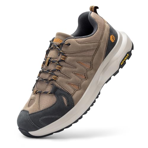 FitVille Wanderschuhe Herren Extra Breit Leicht atmungsaktive...