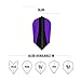 Harrows Retina X | Premium Extra Strong 100 Micron Dart Flights in Slim Shape, 5 Sets of 3 Flights, 15 Flights In Total, Purple