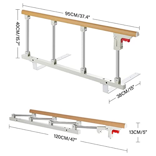 Rausfallschutz Bett Klappbar Bettgitter 150 Cm Baby Bett Rausfallschutz Höhenverstellbar Kinder Rausfallschutz Bett 200cm