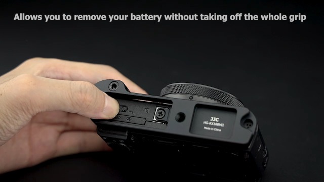 Amazon | JJC 金属 ハンドグリップ Sony RX100 VII RX100M7 専用 電池