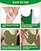 MQXUNMI 52 PCS Knee Patches, Warming Herbal Patches for Joint Patch, 12 Hours Deep Heating Extra Strength Wormwood Extract Sticker for Knees, Back, Neck, Shoulder