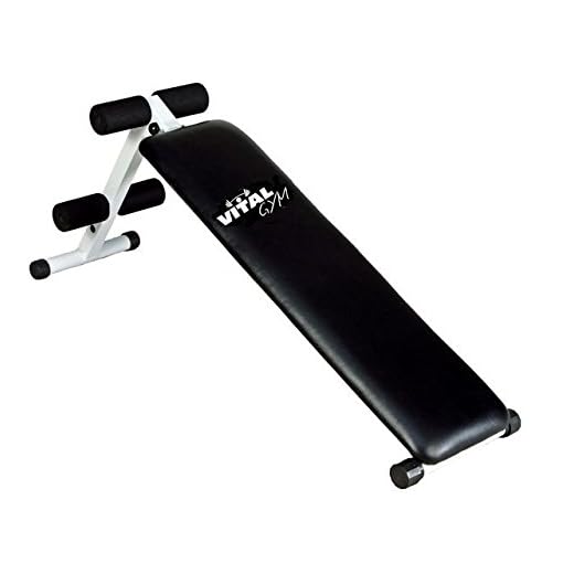VITAL GYM K1104 Banco Abdominales, Adultos Unisex, Multicolor, Talla Única