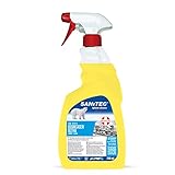 Sanitec, Degreaser Ultra, Sgrassatore Universale ad Alta Concentrazione, Molto Potente contro lo Sporco Ostinato Lascia una Gradevole Profumazione al Limone, Made in Italy, Flacone 750 ml